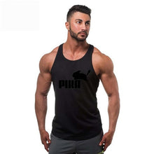 Load image into Gallery viewer, Bodybuilding Men Summer Fitness bodybuilding Hooded Tank Top fashion mens Crossfit clothing Loose breathable sleeveless shirts