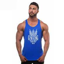 Load image into Gallery viewer, Bodybuilding Men Summer Fitness bodybuilding Hooded Tank Top fashion mens Crossfit clothing Loose breathable sleeveless shirts