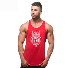 Load image into Gallery viewer, Bodybuilding Men Summer Fitness bodybuilding Hooded Tank Top fashion mens Crossfit clothing Loose breathable sleeveless shirts