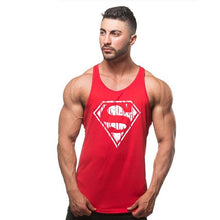 Load image into Gallery viewer, Men Fitness Singlet Sleeveless Shirt Cotton Muscle Guys Brand Undershirt for Boy Vest Gyms Clothing Bodybuilding Tank Top