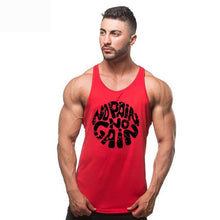 Load image into Gallery viewer, Men Fitness Singlet Sleeveless Shirt Cotton Muscle Guys Brand Undershirt for Boy Vest Gyms Clothing Bodybuilding Tank Top