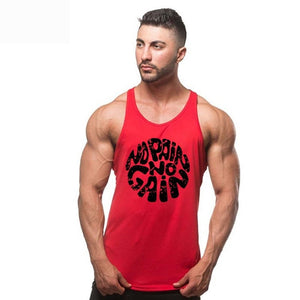 Men Fitness Singlet Sleeveless Shirt Cotton Muscle Guys Brand Undershirt for Boy Vest Gyms Clothing Bodybuilding Tank Top