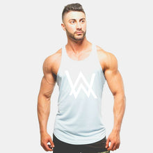 Load image into Gallery viewer, Men Fitness Singlet Sleeveless Shirt Cotton Muscle Guys Brand Undershirt for Boy Vest Gyms Clothing Bodybuilding Tank Top