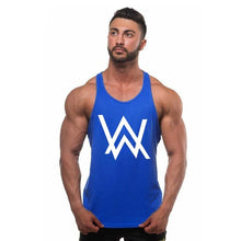 Load image into Gallery viewer, Men Fitness Singlet Sleeveless Shirt Cotton Muscle Guys Brand Undershirt for Boy Vest Gyms Clothing Bodybuilding Tank Top