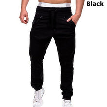 Load image into Gallery viewer, New Casual Streetwear Pants Solid Full Length Cargo Pants Men Drawstring Joggers Sweatpants Plus Size 4XL Mid Waist Trousers Men