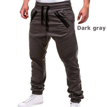 Load image into Gallery viewer, New Casual Streetwear Pants Solid Full Length Cargo Pants Men Drawstring Joggers Sweatpants Plus Size 4XL Mid Waist Trousers Men