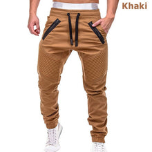 Load image into Gallery viewer, New Casual Streetwear Pants Solid Full Length Cargo Pants Men Drawstring Joggers Sweatpants Plus Size 4XL Mid Waist Trousers Men