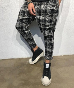 2019 Hiphop Design New Summer Sport Pants Men Square Lattice Sweatpants 3D Digital Printing Trousers Gym Jogging Pants Men