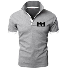 Load image into Gallery viewer, 2019 New Fashion Helly Hansen Printed Men Polo Shirt Lapel Collar Slim Fit Tops Casual Classic Male Polos Shirts S-5XL