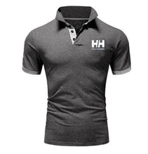 Load image into Gallery viewer, 2019 New Fashion Helly Hansen Printed Men Polo Shirt Lapel Collar Slim Fit Tops Casual Classic Male Polos Shirts S-5XL