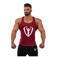 Load image into Gallery viewer, MLCRIYG 2019 Summer new men&#39;s leisure gyms sports sleeveless cotton round collar breathable quick-drying vest hot sale m-xxl