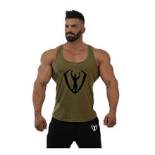 Load image into Gallery viewer, MLCRIYG 2019 Summer new men&#39;s leisure gyms sports sleeveless cotton round collar breathable quick-drying vest hot sale m-xxl