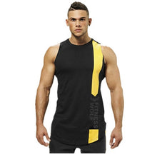 Load image into Gallery viewer, MLCRIYG  Summer 2019 New Fashion Casual Mens Gyms Sports Sweat absorption Quick dry round Collar sleeveless vest Hot sale