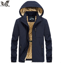 Load image into Gallery viewer, XIYOUNIAO plus size M~5XL 6XL Hooded Men Winter Jacket New Fashion Warm Wool Liner Man Jacket and Coat Windproof Male Parkas