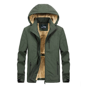 XIYOUNIAO plus size M~5XL 6XL Hooded Men Winter Jacket New Fashion Warm Wool Liner Man Jacket and Coat Windproof Male Parkas