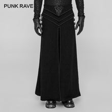 Load image into Gallery viewer, PUNK RAVE Gothic Party Retro Palace Japan Cosplay Men&#39;s Skirt Pants Emo Performance Victorian Retro Jacquard Skirt