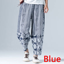 Load image into Gallery viewer, INCERUN Chinese Style Harem Pants Men Print Cotton Vintage Joggers Trousers Men 2019 Streetwear Hip-hop Male Loose Casual Pants